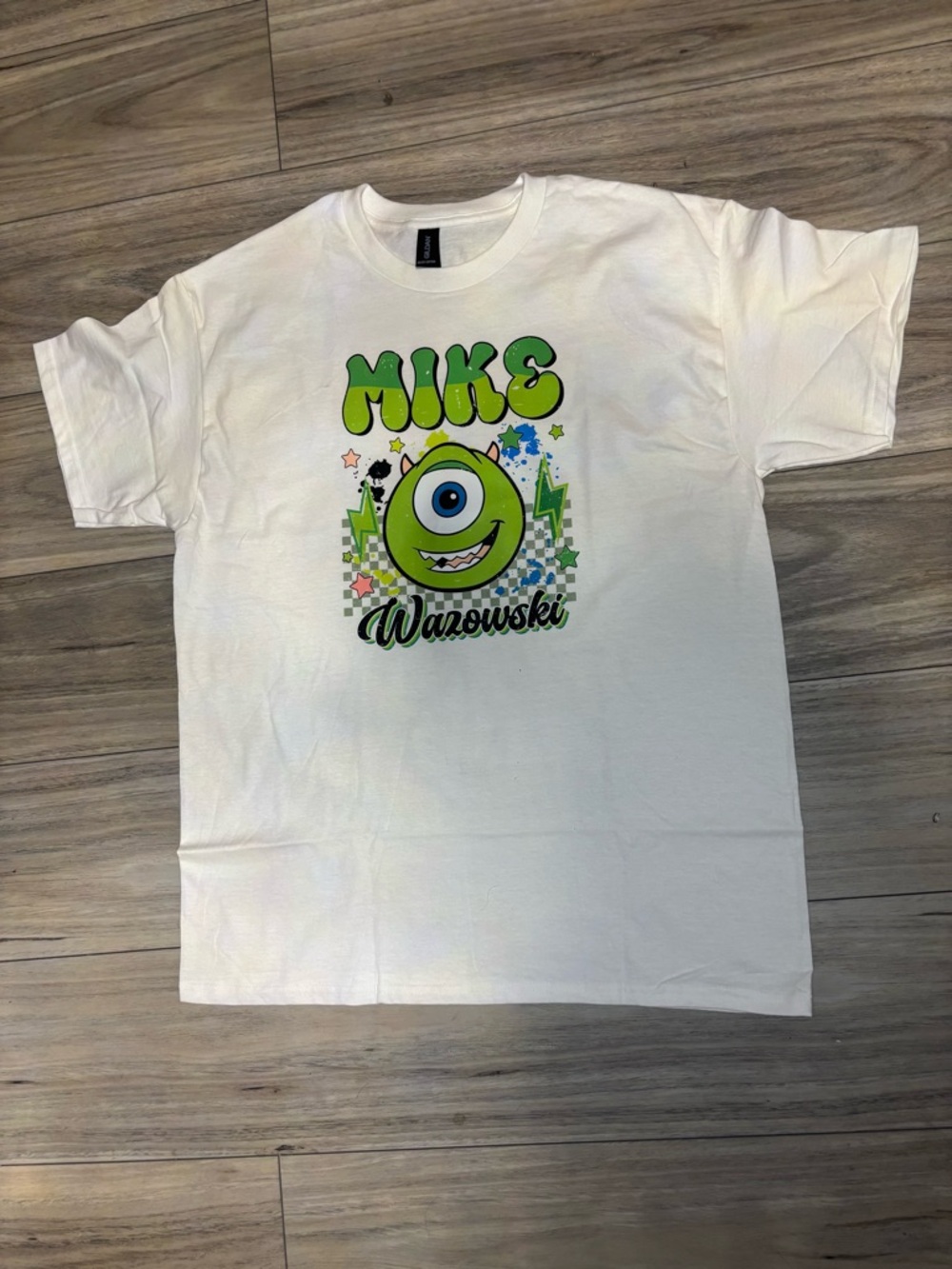 Mike Wazowski Graphic White T‑Shirt
